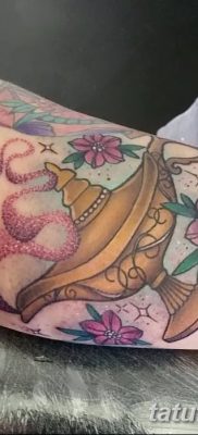 снимка на татуировка Genie от лампата от 28.07.2018 №110 - Tattoo Genie от лампата -