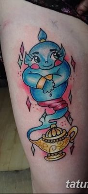 снимка на татуировка Genie от лампата от 28.07.2018 №109 - Tattoo Genie от лампата -