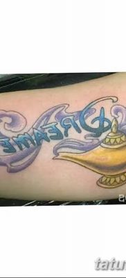 снимка на татуировката Genie от лампата от 28.07.2018 №103 - Tattoo Genie от лампата -