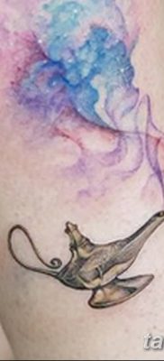 снимка на татуировка Genie от лампата от 28.07.2018 №101 - Tattoo Genie от лампата -