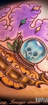 снимка на татуировката Genie от лампата от 28.07.2018 №100 - Tattoo Genie от лампата -