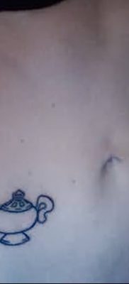 снимка на татуировката Genie от лампата от 28.07.2018 №098 - Tattoo Genie от лампата -