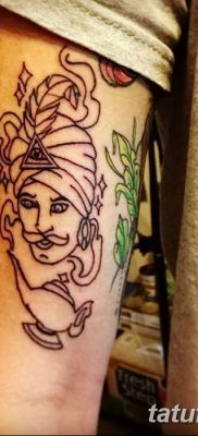 снимка на татуировката Genie от лампата от 28.07.2018 №097 - Tattoo Genie от лампата -