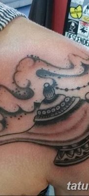 снимка на татуировката Genie от лампата от 28.07.2018 №092 - Tattoo Genie от лампата -