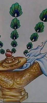 снимка на татуировката Genie от лампата от 28.07.2018 №091 - Tattoo Genie от лампата -