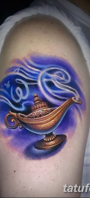 снимка на татуировка Genie от лампата от 28.07.2018 №086 - Tattoo Genie от лампата -