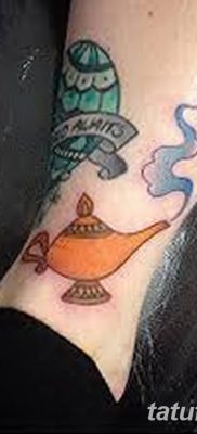 снимка на татуировката Genie от лампата от 28.07.2018 №084 - Tattoo Genie от лампата -
