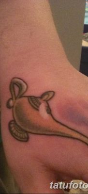 снимка на татуировка Genie от лампата от 28.07.2018 №078 - Tattoo Genie от лампата -