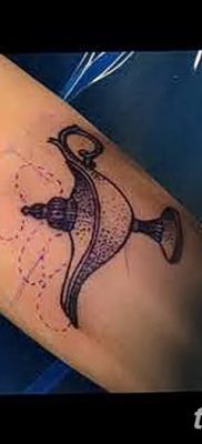 снимка на татуировка Genie от лампата от 28.07.2018 №077 - Tattoo Genie от лампата -