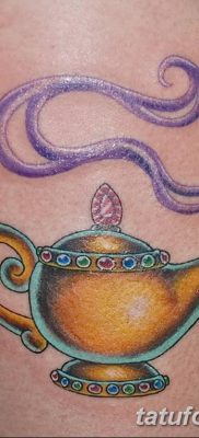 снимка на татуировка Genie от лампата от 28.07.2018 №074 - Tattoo Genie от лампата -