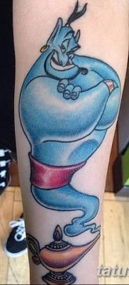 снимка на татуировка Genie от лампата от 28.07.2018 №008 - Tattoo Genie от лампата -