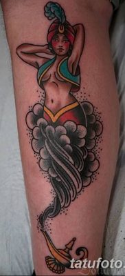 снимка на Genie татуировка от лампата от 28.07.2018 №009 - Tattoo Genie от лампата -