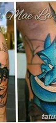 снимка на татуировката Genie от лампата от 28.07.2018 №013 - Tattoo Genie от лампата -