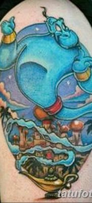снимка на татуировка Genie от лампата от 28.07.2018 №016 - Tattoo Genie от лампата -