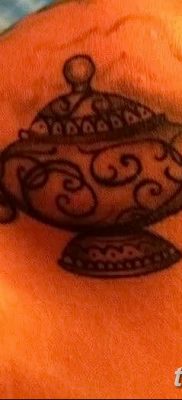 снимка на татуировката Genie от лампата от 28.07.2018 №018 - Tattoo Genie от лампата -