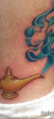 снимка на татуировката Genie от лампата от 28.07.2018 №019 - Tattoo Genie от лампата -