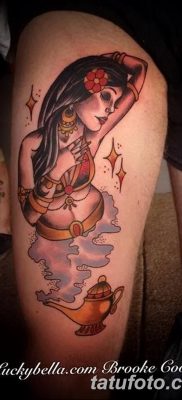 снимка на татуировка Genie от лампата от 28.07.2018 №024 - Tattoo Genie от лампата -