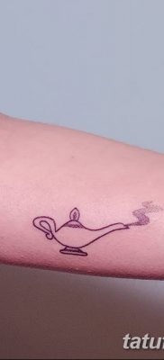 снимка на татуировка Genie от лампата от 28.07.2018 №030 - Tattoo Genie от лампата -