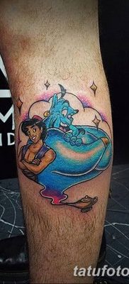 снимка на татуировка Genie от лампата от 28.07.2018 №032 - Tattoo Genie от лампата -
