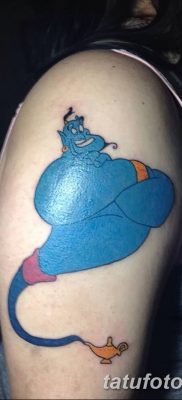 снимка на татуировка Genie от лампата от 28.07.2018 №034 - Tattoo Genie от лампата -