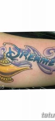 снимка на татуировката Genie от лампата от 28.07.2018 №041 - Tattoo Genie от лампата -