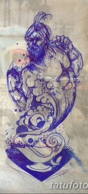 снимка на татуировка Genie от лампата от 28.07.2018 №042 - Tattoo Genie от лампата -