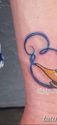 снимка на татуировката Genie от лампата от 28.07.2018 №043 - Tattoo Genie от лампата -
