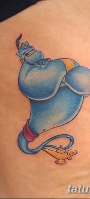 снимка на татуировката Genie от лампата от 28.07.2018 №045 - Tattoo Genie от лампата -