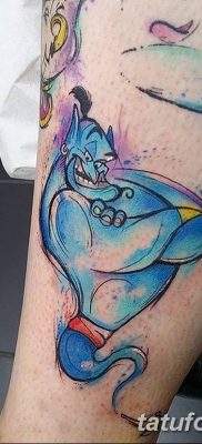 снимка на татуировката Genie от лампата от 28.07.2018 №047 - Tattoo Genie от лампата -