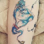 снимка на татуировка Genie от лампата от 28.07.2018 №003 - Tattoo Genie от лампата -