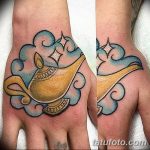 снимка на татуировката Genie от лампата от 28.07.2018 №002 - Tattoo Genie от лампата -
