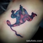 снимка на татуировката Genie от лампата от 28.07.2018 №007 - Tattoo Genie от лампата -