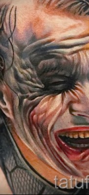 снимка пример татуировка жокер - смях