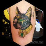 rajz példa Bastet tetováló istennőre 2019.12.22.