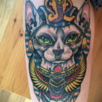 Египетска котка татуировка 18.11.2019 №007 -Египетска котка татуировка-