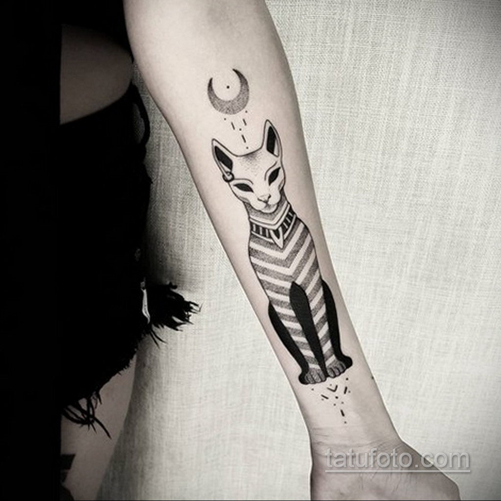 Египетска котка татуировка 18.11.2019 №074 -Египетска котка татуировка-