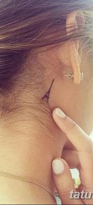 Fotó az Eiffel -torony tetoválásáról 2018.08.22. №153 - tetoválás Az Eiffel -torony -