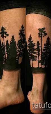 صورة وشم شجرة التنوب (وشم شجرة التنوب) (قيمة) - مثال الرسم - 057