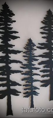 صورة وشم شجرة التنوب (وشم شجرة التنوب) (قيمة) - مثال الرسم - 048