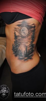 صورة وشم شجرة التنوب (وشم شجرة التنوب) (قيمة) - مثال الرسم - 045