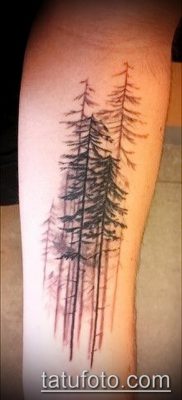 صورة وشم شجرة التنوب (وشم شجرة التنوب) (قيمة) - مثال الرسم - 009