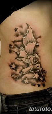 foto af en alvetatovering dateret 08/28/2017 №007 - tatovering elf -