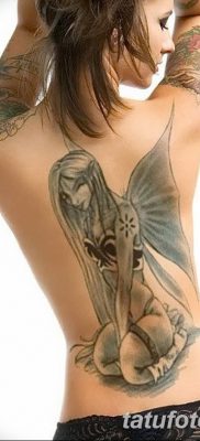 foto af en alvetatovering dateret 08/28/2017 №015 - tatovering elf -