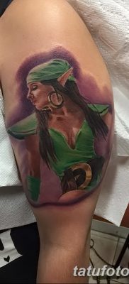 foto af en alvetatovering dateret 28/08/2017 №017 - tatoveringsalf -