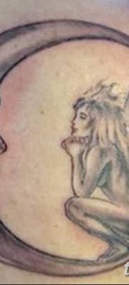 foto af en alvetatovering dateret 28/08/2017 №032 - tatovering elf -