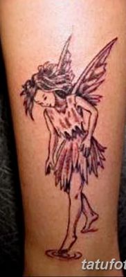 foto af en alvetatovering dateret 28/08/2017 №039 - tatovering elf -