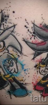 fotografija ježa tetovaža - primjeri za članak o značenju tetovaža jež - tatufoto.ru - 35