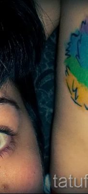 fotografija ježa tetovaža - primjeri za članak o značenju tetovaža jež - tatufoto.ru - 18