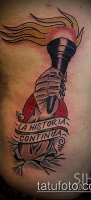 TORTA TATTOO # 390 cool je verzija crteža koja se može uspješno koristiti za transformaciju i tetoviranje goruće baklje