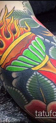 TORCH TATTOO # 174 cool je verzija uzorka koja se može dobro koristiti za izmjenu i tetoviranje baklje
